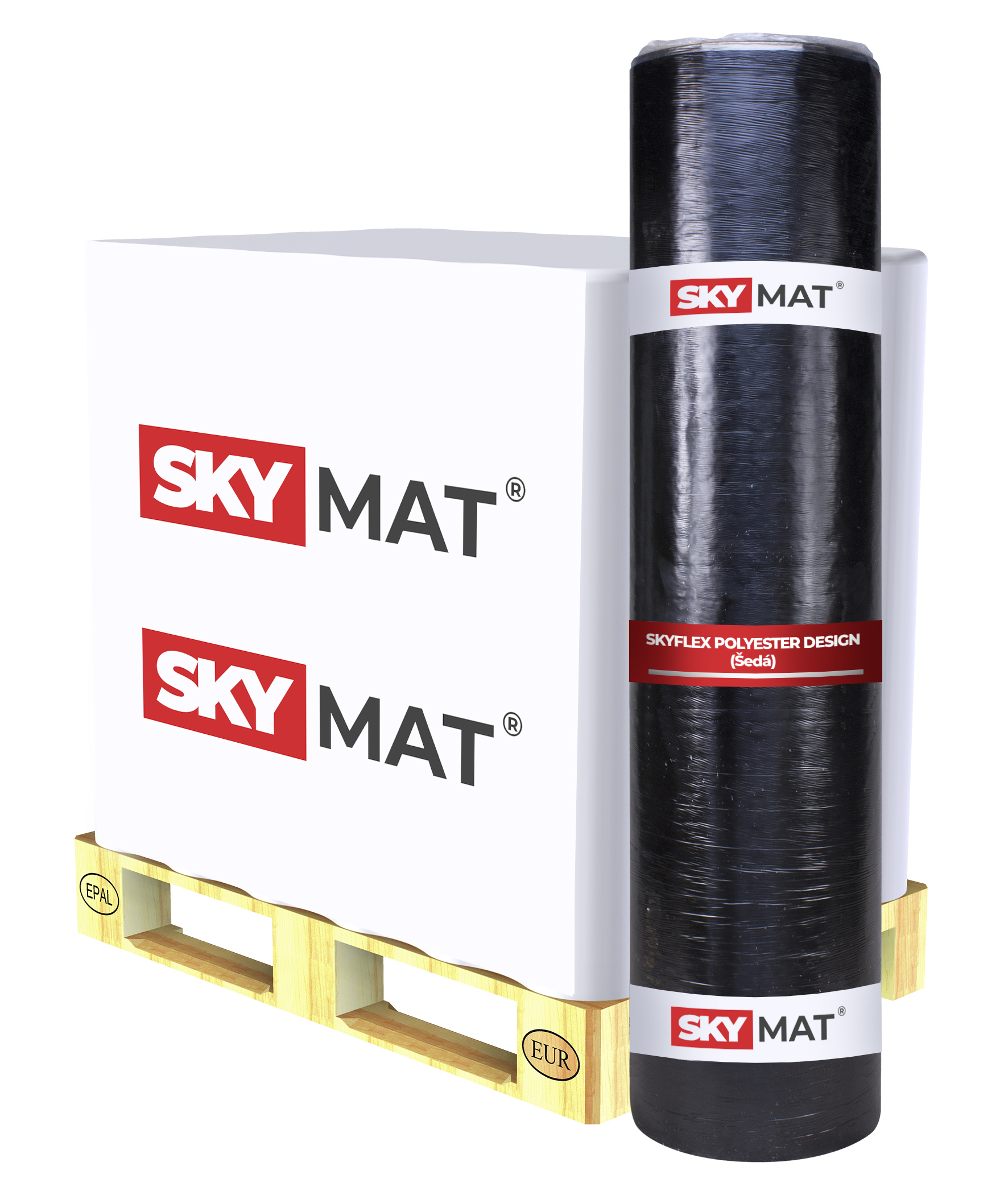 SKYFLEX POLYESTER DESIGN (Šedá)